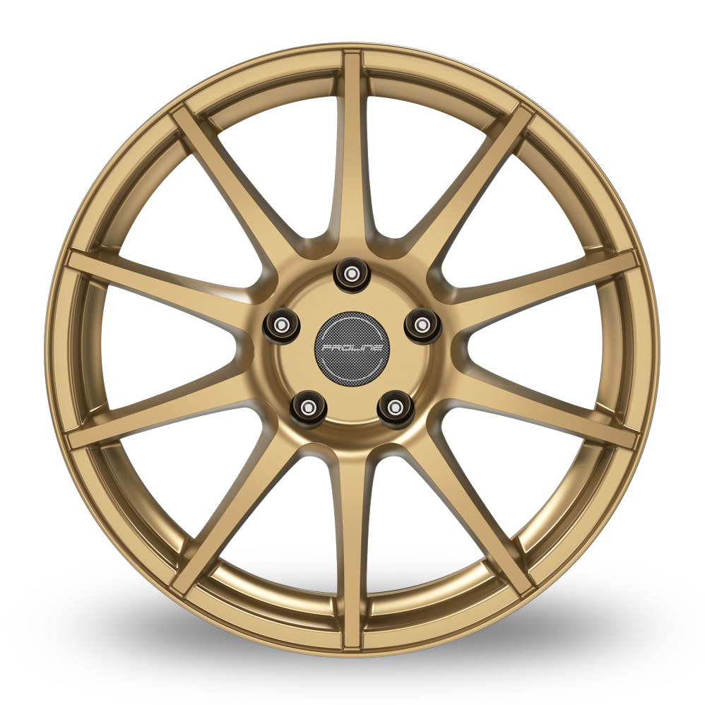 17 Inch Proline UX100 Matt Gold Alloy Wheels