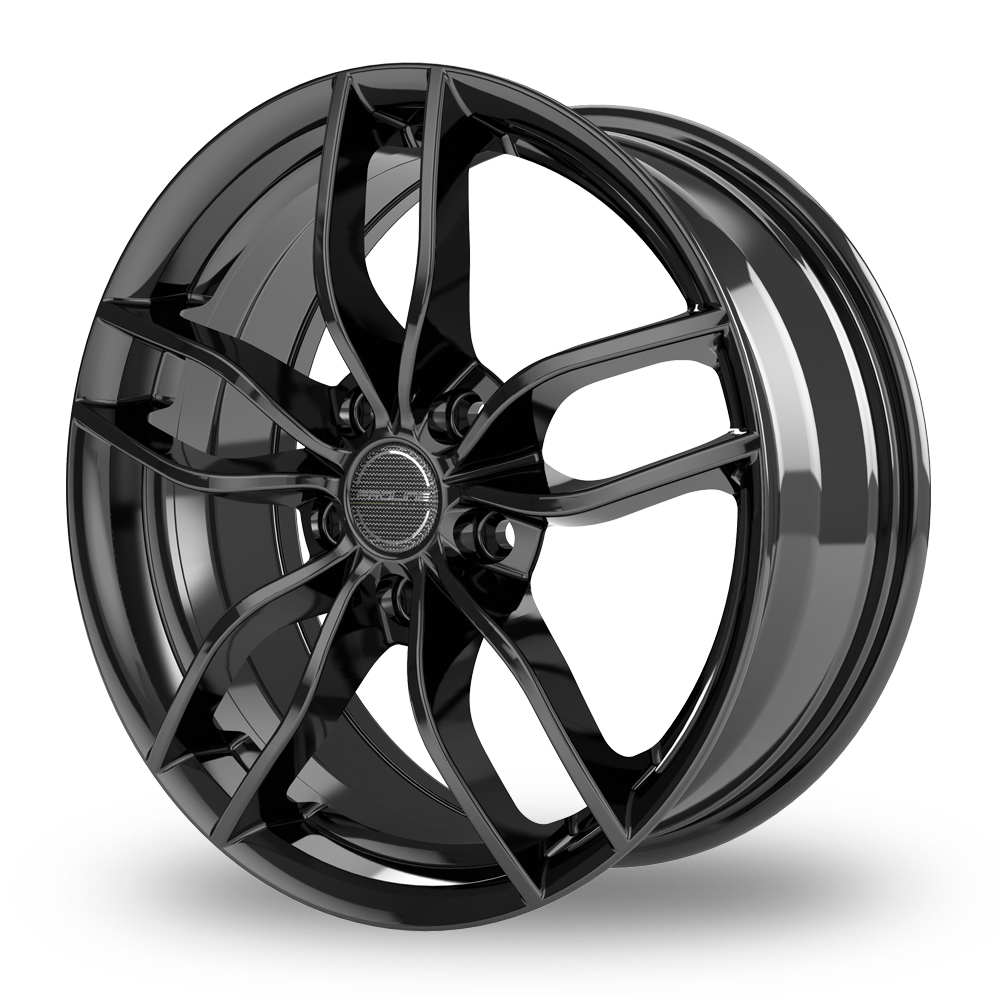 20 Inch Proline ZX100 Black Glossy Alloy Wheels