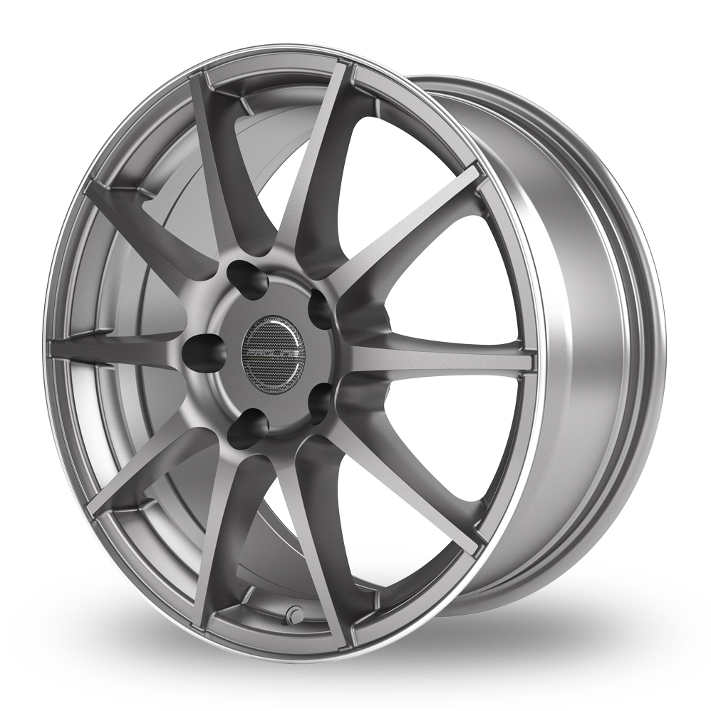 18 Inch Proline UX100 Grey Rim Polished Alloy Wheels