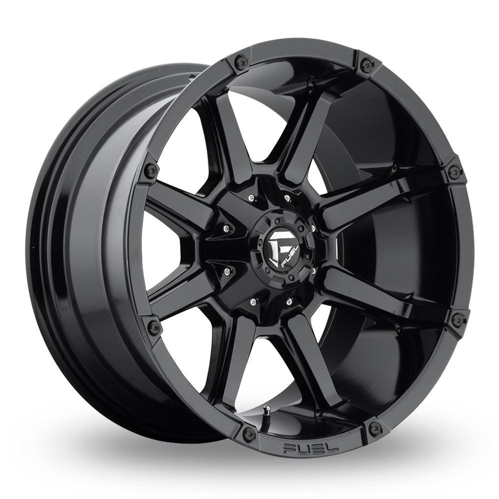 17 Inch Fuel Off-Road Coupler (USA Warehouse) Gloss Black Alloy Wheels