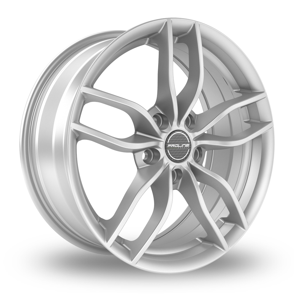 18 Inch Proline ZX100 Arctic Silver Alloy Wheels