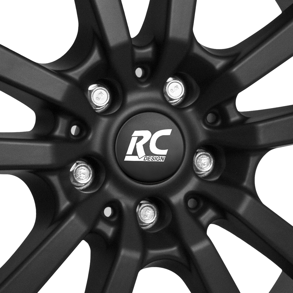 19 Inch RC Design RC25 (Special Offer) Matt Black Alloy Wheels